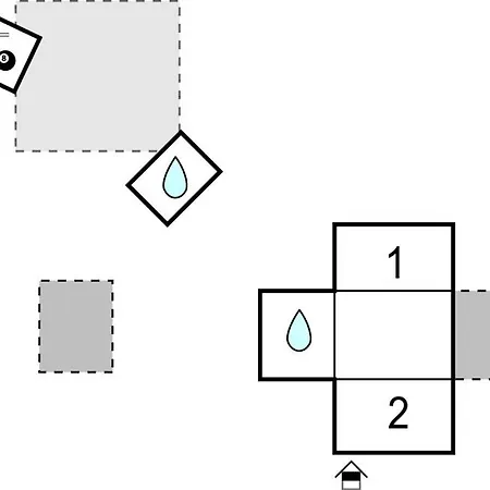 2 Bedroom Stunning In Bregi Prázdninový dům Breza